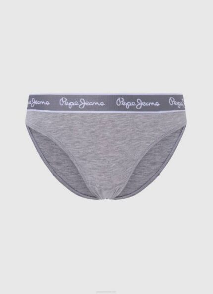 gris marga panty clásico con logo estampado Pepe Jeans 06X4546 mujer