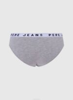 gris marga panty clásico con logo estampado Pepe Jeans 06X4552 mujer - Imagen 2