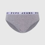 gris marga panty clásico con logo estampado Pepe Jeans 06X4552 mujer