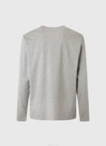 gris marga playera con logo estampado Pepe Jeans 06X41017 hombres - Imagen 5