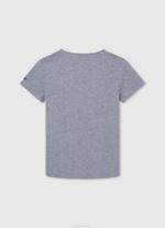 gris marga playera con logo estampado Pepe Jeans 06X41634 chico - Imagen 2