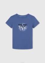 gris marga playera con logo estampado Pepe Jeans 06X41634 chico - Imagen 3