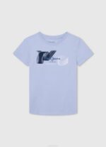 gris marga playera con logo estampado Pepe Jeans 06X41634 chico - Imagen 4