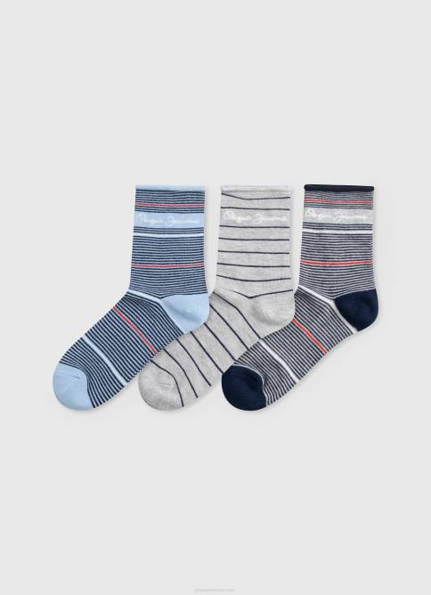 gris marga sujetador triangular de algodón Pepe Jeans 06X4566 mujer - Imagen 4