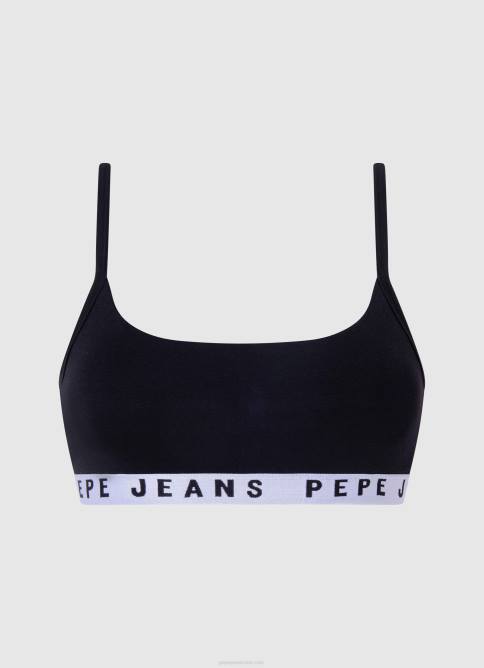 gris marga tanga clásica con logo estampado Pepe Jeans 06X4568 mujer - Imagen 3