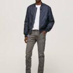 gris moderno vaqueros rectos tapered Pepe Jeans 06X41118 hombres