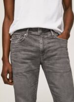 gris moderno vaqueros rectos tapered Pepe Jeans 06X41118 hombres - Imagen 3