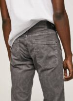 gris moderno vaqueros rectos tapered Pepe Jeans 06X41118 hombres - Imagen 4