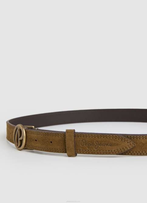 guardar cinturón circular de ante con logo Pepe Jeans 06X4764 mujer - Imagen 2