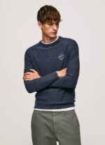 índigo elegir jersey de cuello redondo Pepe Jeans 06X4858 hombres