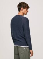 índigo elegir jersey de cuello redondo Pepe Jeans 06X4858 hombres - Imagen 4