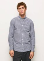 jarman camisa de popelín a cuadros lamar Pepe Jeans 06X41046 hombres