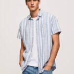 jarman camisa luther slim a rayas Pepe Jeans 06X41056 hombres