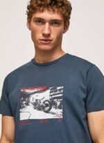 jarman camiseta con estampado de foto Pepe Jeans 06X4954 hombres - Imagen 3