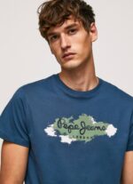 jarman camiseta de algodón con logo de pinceles Pepe Jeans 06X4983 hombres - Imagen 3