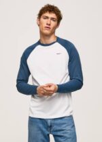 jarman camiseta de manga larga raglán Pepe Jeans 06X4985 hombres