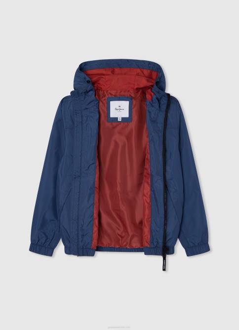 jarman chaqueta cortavientos con capucha Pepe Jeans 06X41563 chico - Imagen 3