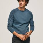 jarman jersey de algodón con cuello redondo Pepe Jeans 06X4864 hombres
