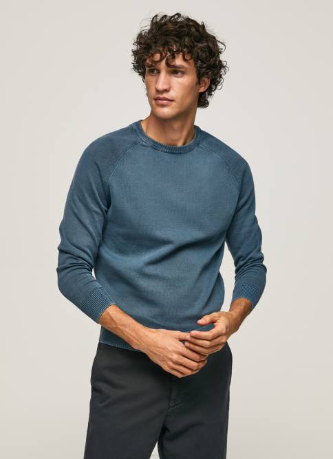 jarman jersey de algodón con cuello redondo Pepe Jeans 06X4864 hombres - Imagen 1