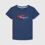 jarman playera con logo de bandera Pepe Jeans 06X41640 chico