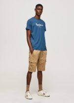 jarman playera con logo estampado Pepe Jeans 06X4934 hombres - Imagen 2