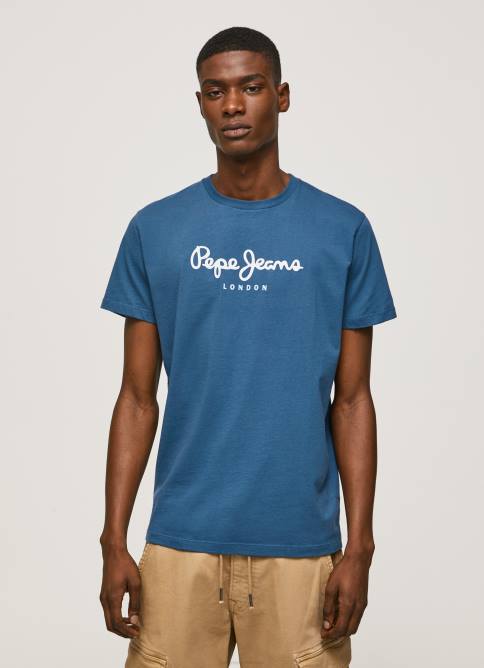 jarman_playera_con_logo_estampado_pepe_jeans_06x4934_hombres.jpg jarman playera con logo estampado Pepe Jeans 06X4934 hombres - Imagen 1