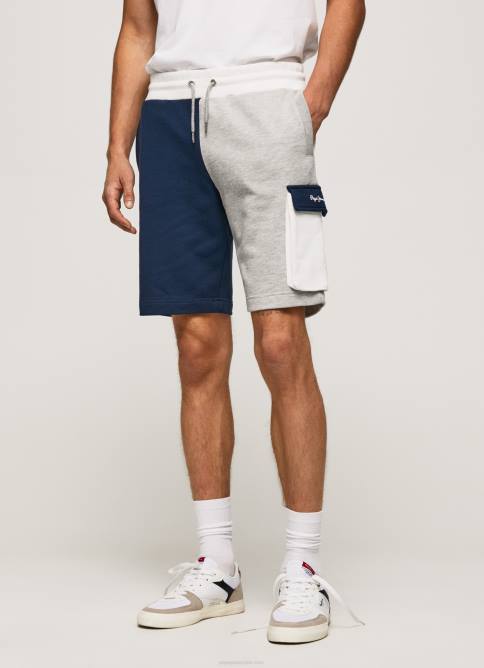 jarman shorts abel con diseño colour block Pepe Jeans 06X41117 hombres - Imagen 2