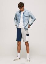 jarman shorts abel con diseño colour block Pepe Jeans 06X41117 hombres