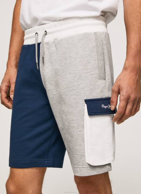 jarman shorts abel con diseño colour block Pepe Jeans 06X41117 hombres - Imagen 3