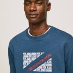 jarman suéter con logo de bandera Pepe Jeans 06X4891 hombres