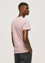lejía rosa camiseta de algodón lavado y teñido Pepe Jeans 06X4928 hombres - Imagen 4