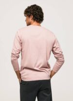 lejía rosa playera con logo estampado Pepe Jeans 06X4915 hombres - Imagen 4