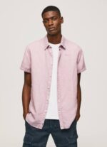 lejía rosa playera de manga corta parker Pepe Jeans 06X41058 hombres - Imagen 2
