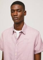 lejía rosa playera de manga corta parker Pepe Jeans 06X41058 hombres - Imagen 3