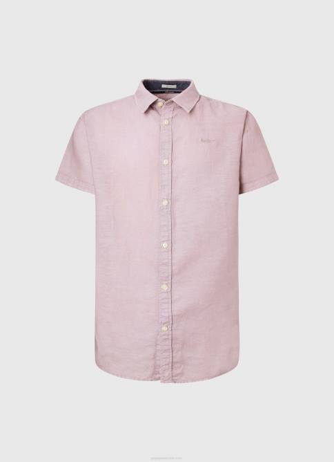 lejía rosa playera de manga corta parker Pepe Jeans 06X41058 hombres - Imagen 5