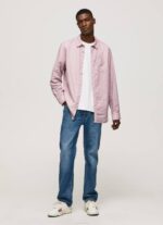 lejía rosa playera de manga larga parker Pepe Jeans 06X41051 hombres - Imagen 2