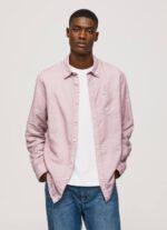 lejía rosa playera de manga larga parker Pepe Jeans 06X41051 hombres