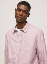 lejía rosa playera de manga larga parker Pepe Jeans 06X41051 hombres - Imagen 3