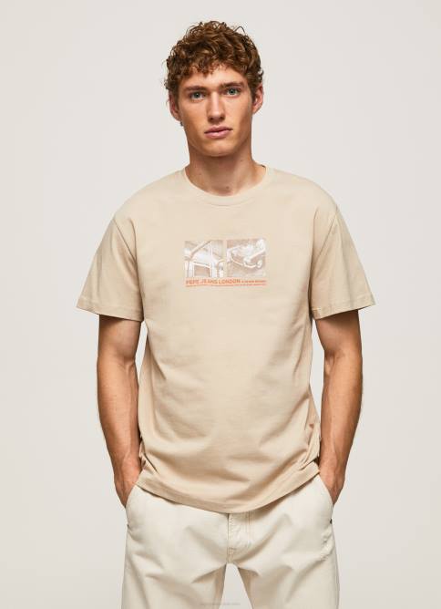 malta_camiseta_con_estampado_de_foto_pepe_jeans_06x4989_hombres.jpg malta camiseta con estampado de foto Pepe Jeans 06X4989 hombres - Imagen 1