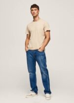 malta camiseta de algodón liso Pepe Jeans 06X4996 hombres - Imagen 2
