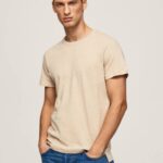 malta camiseta de algodón liso Pepe Jeans 06X4996 hombres
