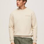 malta jersey de algodón lavado con ácido Pepe Jeans 06X4886 hombres