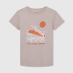 malta playera con logo estampado Pepe Jeans 06X41616 chico