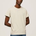 malta playera con logo estampado Pepe Jeans 06X4939 hombres