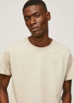 malta playera con logo estampado Pepe Jeans 06X4939 hombres - Imagen 3