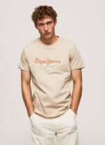 malta playera con logo estampado Pepe Jeans 06X4993 hombres - Imagen 3