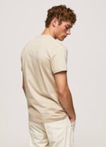 malta playera con logo estampado Pepe Jeans 06X4993 hombres - Imagen 4
