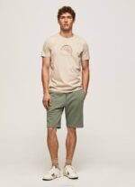 malta playera con logo y efecto desgastado Pepe Jeans 06X4962 hombres - Imagen 2