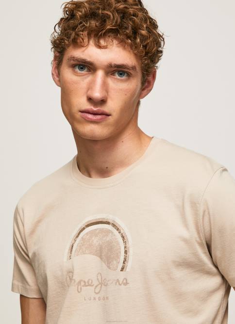 malta playera con logo y efecto desgastado Pepe Jeans 06X4962 hombres - Imagen 3