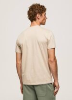 malta playera con logo y efecto desgastado Pepe Jeans 06X4962 hombres - Imagen 4